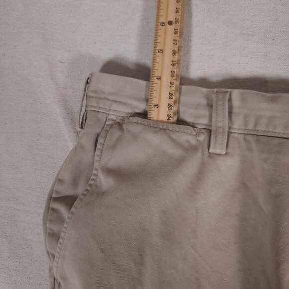 Nautica Classic Fit The Deck Pant Straight Leg Khaki Pants 38x30 RUNS SMALL - Picture 11 of 16